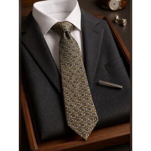Vintage Evan Picone 59” Silk Tie